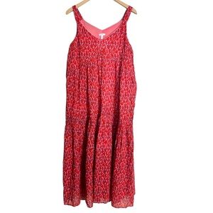 Joie Tiered Cotton Maxi Dress